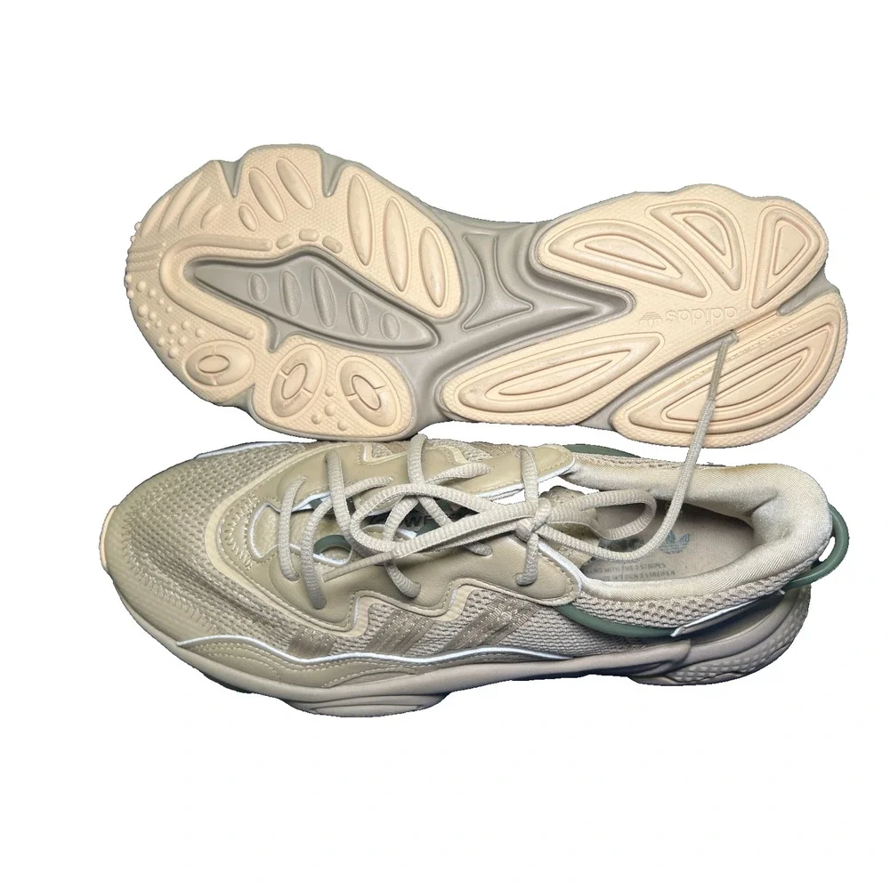 Adidas Ozweego Beige Sand Chunky Sneakers Men’s 8.5 Women’s 9.5 NWOB